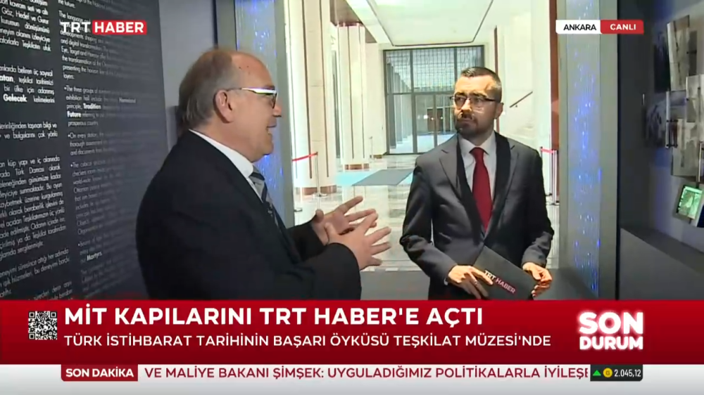 MİLLİ İSTİHBARAT TEŞKİLATI YENİLENEN MÜZESİ ÖZEL YAYINI